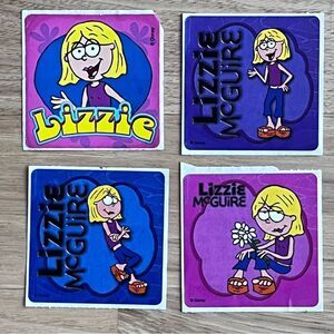 Lizzie Mcguire Stickers Lot of 4